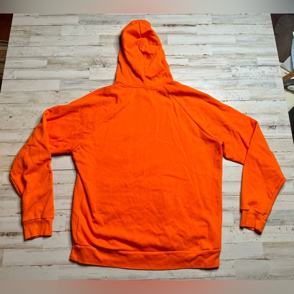 Under Armour Hoodie Mens XLOrange Loose Fit Fleece Pullover Orlando FL - Picture 6 of 9